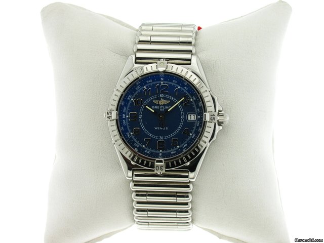 Breitling WINGS QUARZO  ACCIAIO Q.BLU