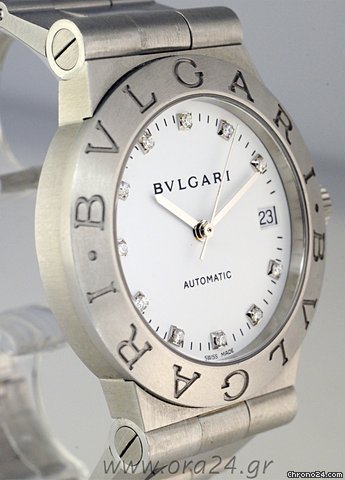 replica Bulgari Diagono Automatic 11 Diamonds WATCHES 1 