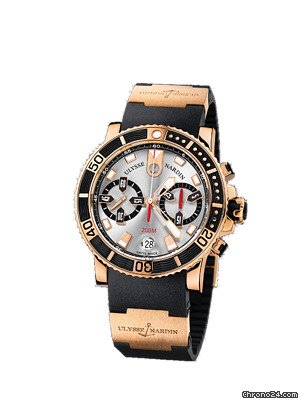 Ulysse Nardin Maxi Marine Diver Chronograph NEU incl MWST mit B&P