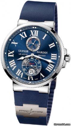 Ulysse Nardin Maxi Marine Chronometer 43m NEU incl MWST mit Box + Papieren