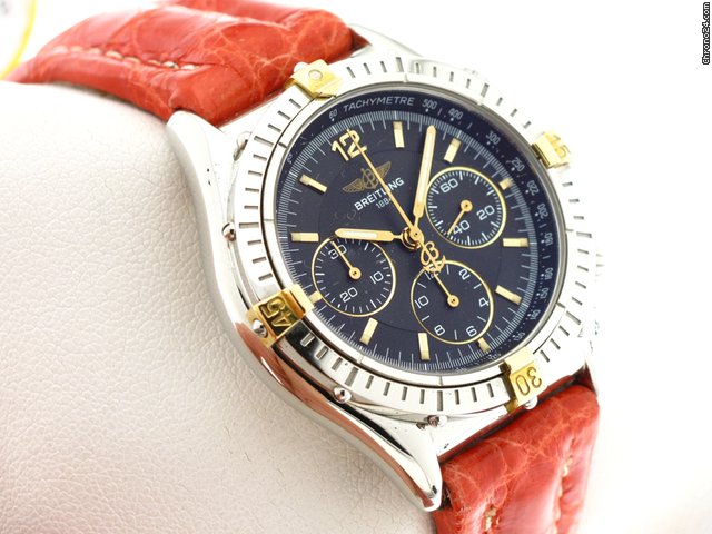replica Breitling SHADOW CRONO AUTOMATICO ACCIAIO/ORO WATCHES 1 