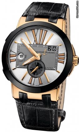 Ulysse Nardin Executive Dual Time NEU incl MWST mit Box + Papieren