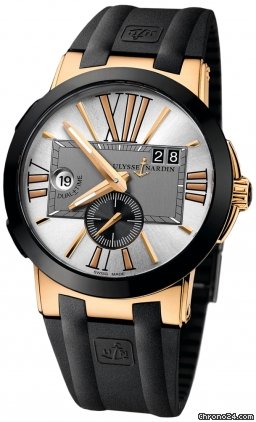 Ulysse Nardin Executive Dual Time NEU incl MWST mit Box + Papieren