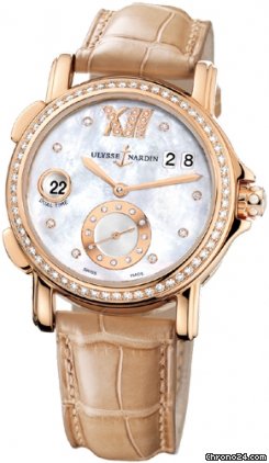 Ulysse Nardin Dual Time Lady NEU incl MWST mit Box + Papieren