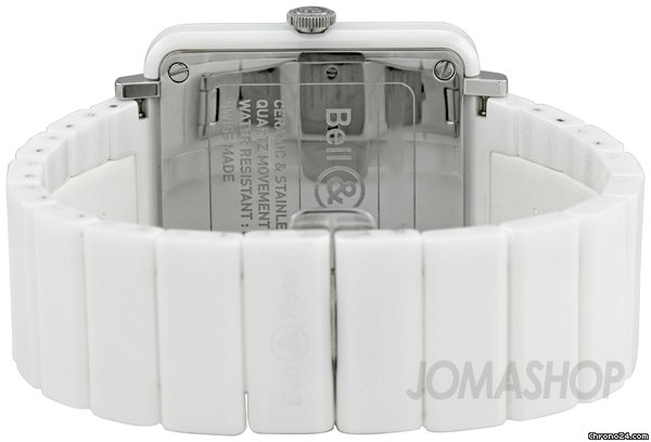 replica Bell & Ross Aviation 39 MM White Unisex Watch BRS-WH-CERAMIC/SCE WATCHES 1 