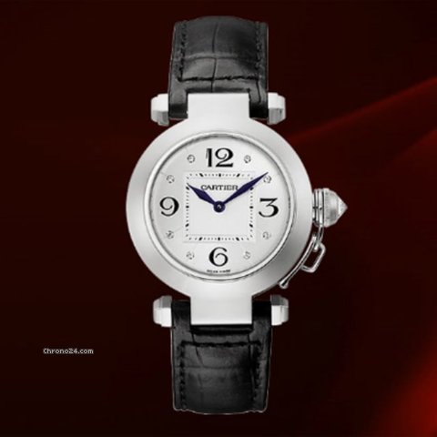 Cartier Pasha Oro Bianco Ref.wj11902g