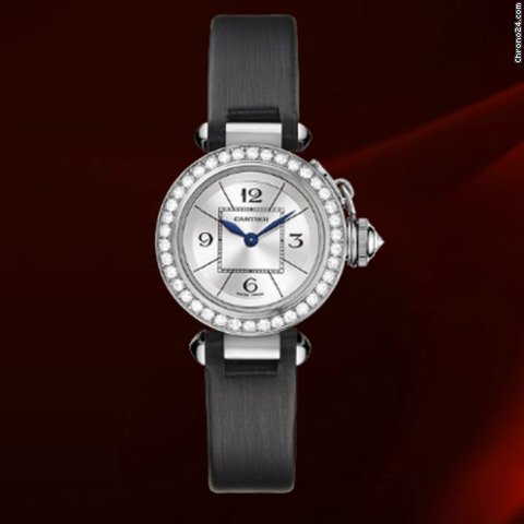 Cartier Miss Pasha Oro Bianco E Diamanti Ref.wj124027