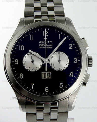 Zenith Grande Class Black Chronograph