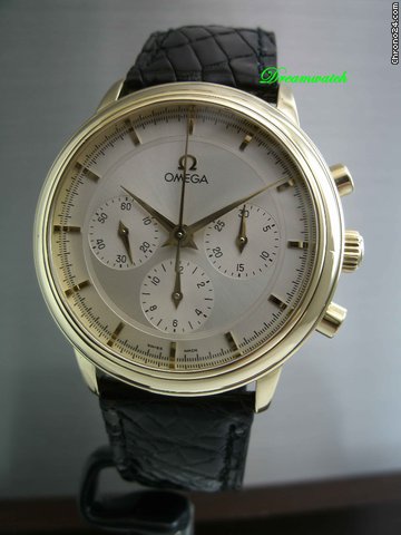 Omega De-Ville Prestige 18k Chronograph
