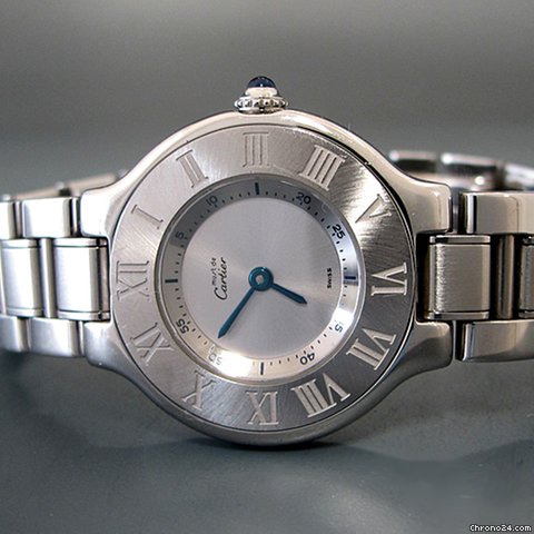 Cartier "must de Cartier 21" - Stahl
