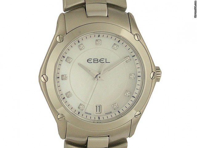 Ebel Classic Lady Sport Diamond Perlmutt 27mm