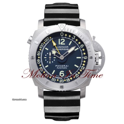 Panerai PAM 307 Luminor 1950 Pangea Submersible Depth Gauge 47mm Ltd