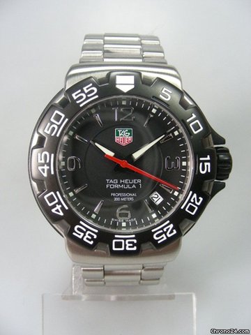 TAG Heuer Formula 1 plongee 200m complet acier