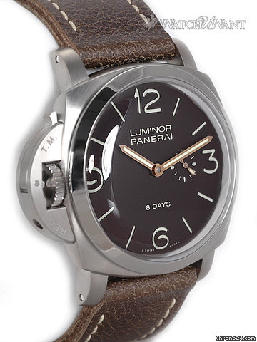 replica Panerai PAM 368 - 1950 47mm Titanium Destro aka 8 Days Titanio - Special Edition 1000 Pieces - HOT NEW ARRIVAL & JUST RELEASED WATCHES 1 