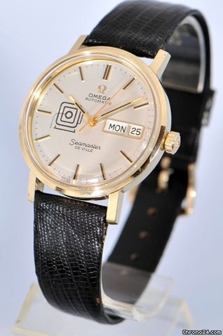 Omega AUTOMATIC SPEZIAL DESIGN f. DAILY NEWS MIT DATUM/WOCHENTAG