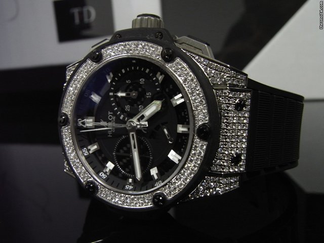 Hublot New King Power Steel Diamond Set Limited Edition