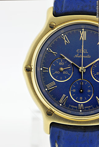 replica Ebel Chronograph 18K. Gelbgold WATCHES 1 