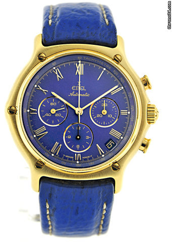 Ebel Chronograph 18K. Gelbgold