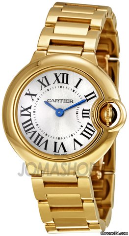 Cartier Ballon Bleu de Cartier 18k Yellow Gold Small Watch W69001Z2