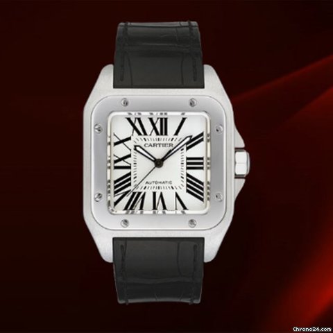 Cartier Santos 100 Big Size Ref.w20073x8