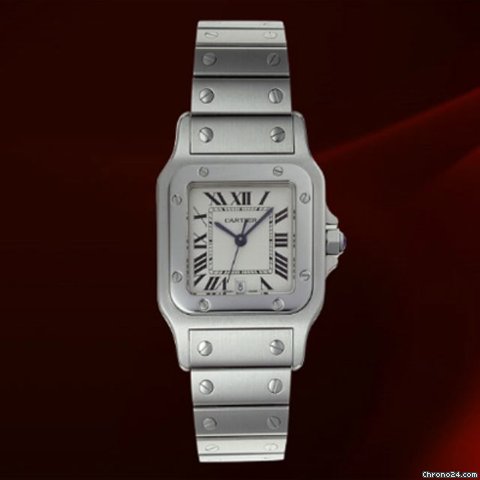 Cartier Santos Galbee Acciaio Ref.w20060d6