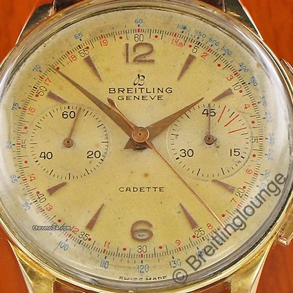 replica Breitling Cadette  18 Kt Gold - Pre Top Time WATCHES 1 