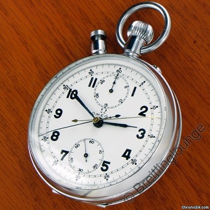 replica Omega Split Second CHRONOGRAPH POCKET WATCH  Rattrapante WATCHES 1 
