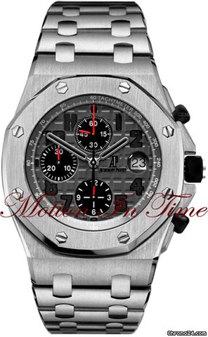 Audemars Piguet ROYAL OAK OFFSHORE THEMES TITANIUM ON BRACELET NEW MODEL