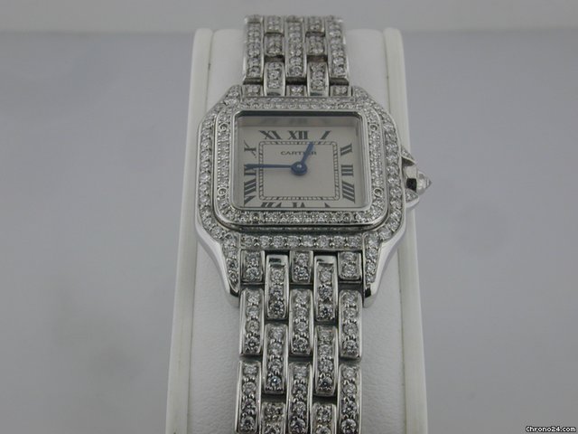 Cartier White Gold Diamond Panther