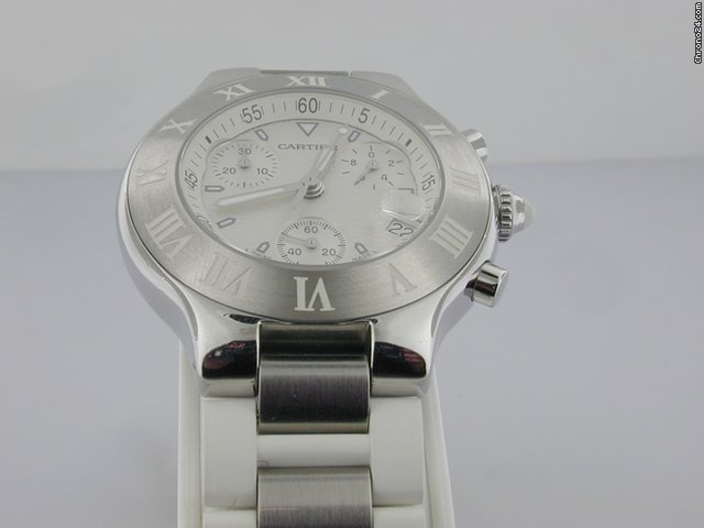 Cartier Must 21 Chronoscaph Unisex Watch W10184U2