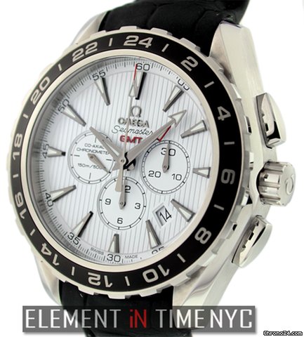 Omega Seamaster Aqua Terra Co-Axial Chronograph GMT NIB
