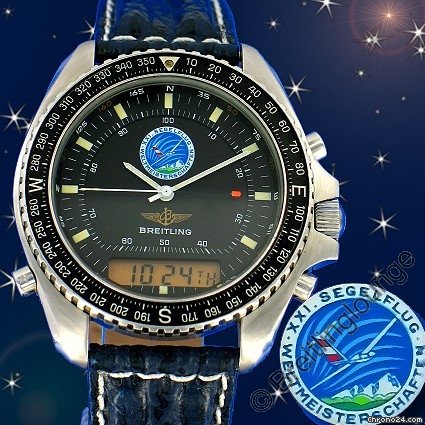 Breitling Pluton  strong limited Serie  085 / 100  zur XXI. Segelflugw