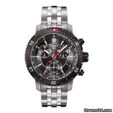 Tissot T-Sport PRS200 Chronograph Black Textured Dial Mens Watch T0674172105100
