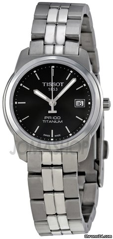Tissot PR 100 Titanium Ladies Watch T0493104405100