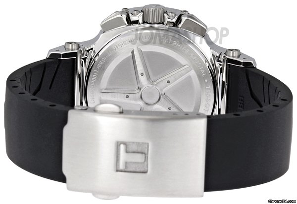 replica Tissot T-Race Chronograph Black Rubber Strap Ladies Watch T0482171705700 WATCHES 1 