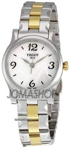 Tissot Stylis T Mother of Pearl Dial Ladies Watch T0282102211700