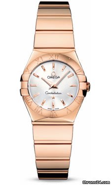 Omega Constellation Quartz 24 mm Polished Red Gold