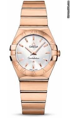 Omega Constellation Quartz 27 mm Brushed Red Gold