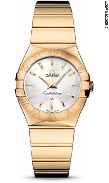 Omega Constellation Quartz 27 mm Polished Yellow Gold