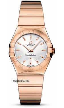 Omega Constellation Quartz 27 mm Polished Red Gold