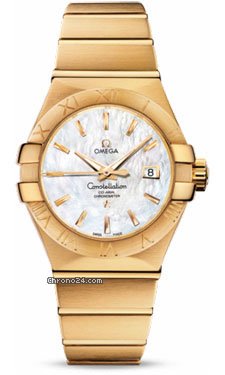 Omega Constellation Chronometer 31 mm Brushed Yellow Gold