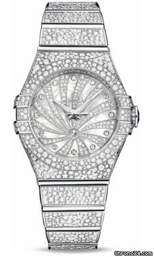 Omega Constellation Luxury Edition 31 mm White Gold