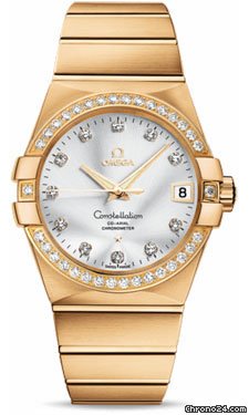 Omega Constellation Chronometer 38 mm Brushed Yellow Gold
