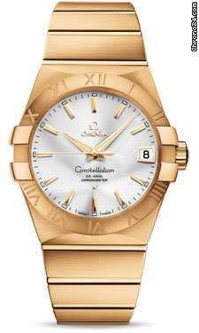 Omega Constellation Chronometer 38 mm Brushed Yellow Gold