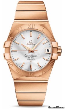 Omega Constellation Chronometer 38 mm Brushed Red Gold