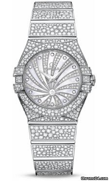Omega Constellation Luxury Edition 27 mm White Gold