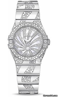 Omega Constellation Luxury Edition 27 mm White Gold