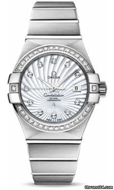 Omega Constellation Chronometer 31 mm Brushed White Gold
