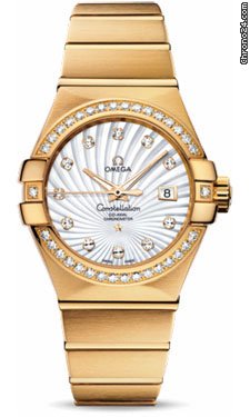 Omega Constellation Chronometer 31 mm Brushed Yellow Gold