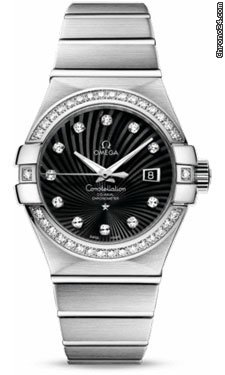 Omega Constellation Chronometer 31 mm Brushed White Gold